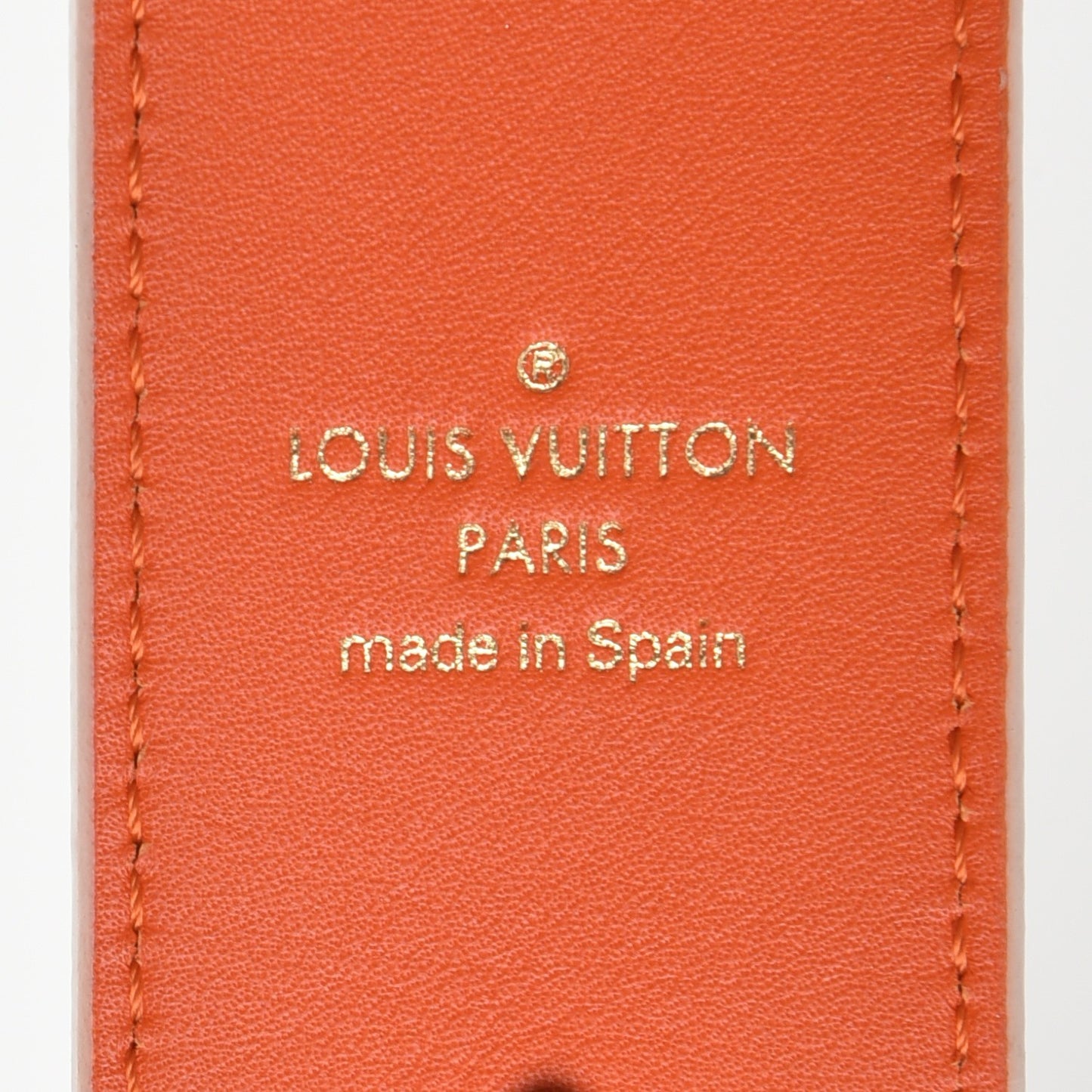 Monogram Bandouliere Shoulder Strap Orange