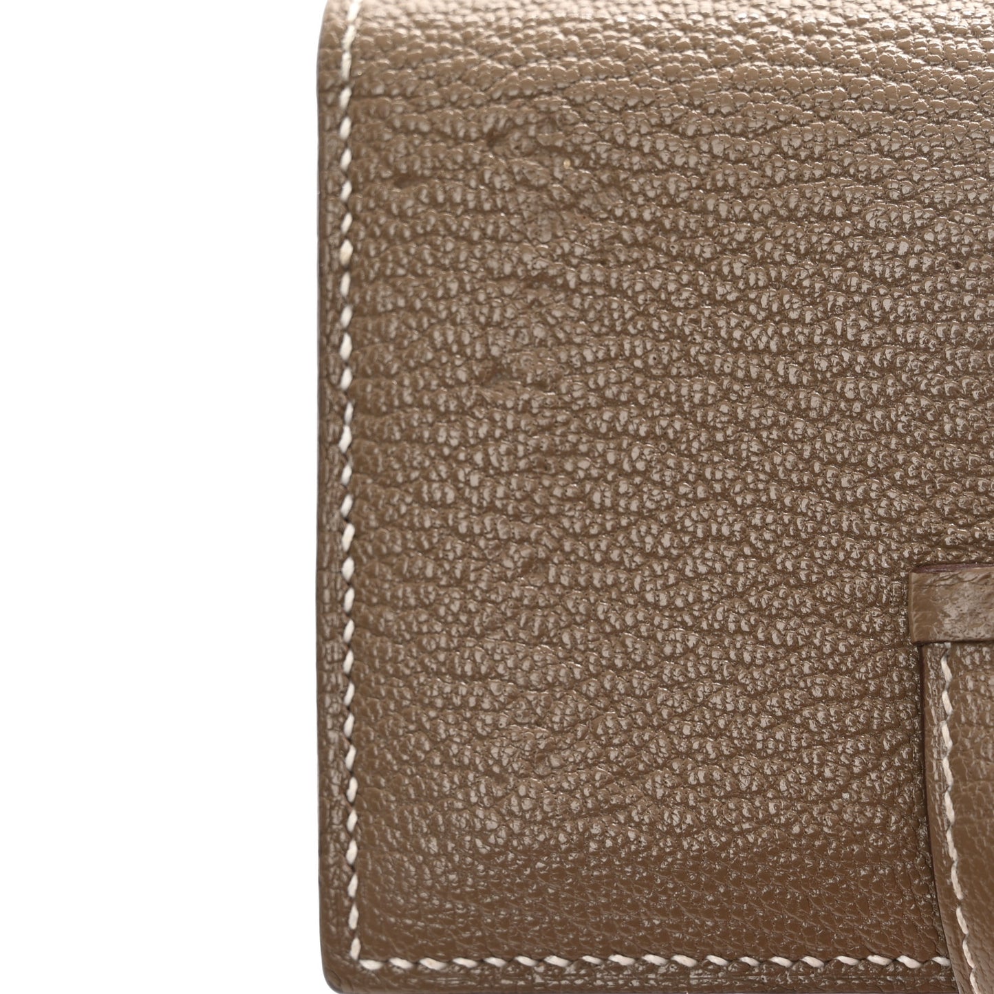 Chevre Mysore Mini Bearn Wallet Etoupe