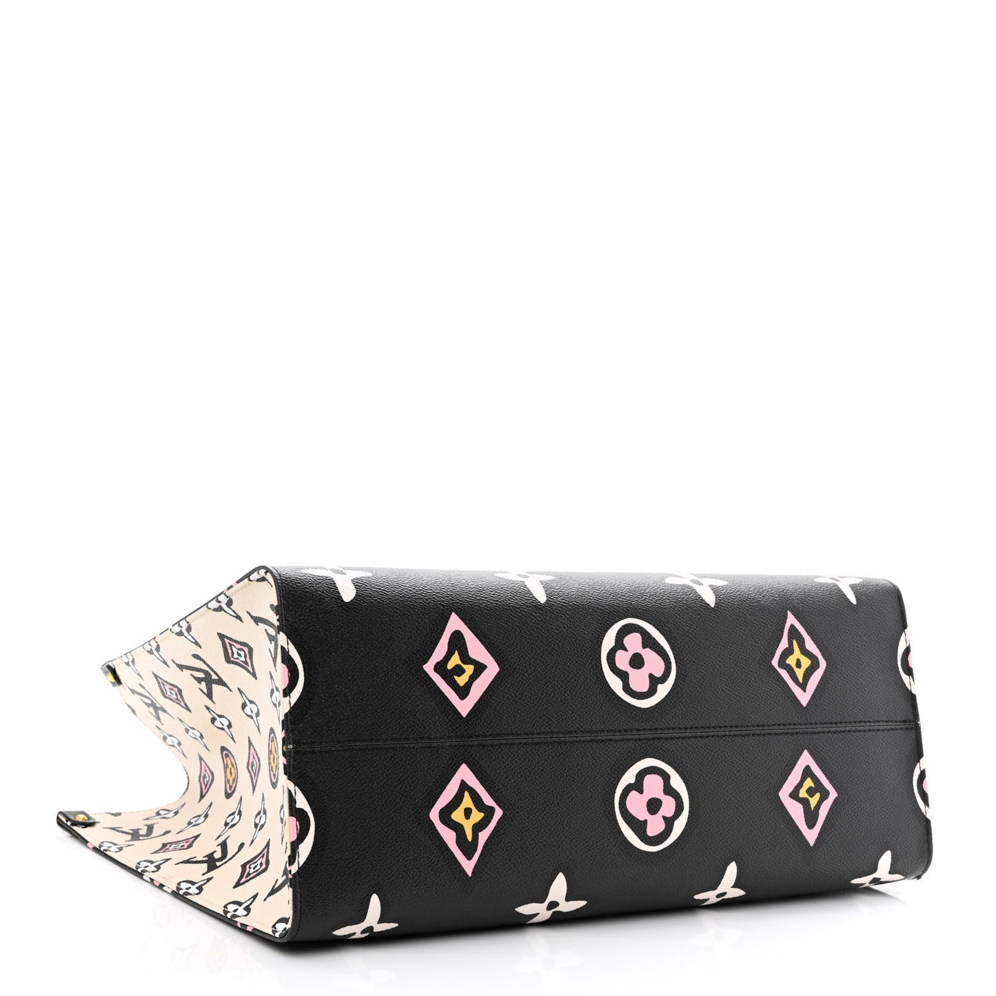 Monogram Giant Wild At Heart Onthego GM Black