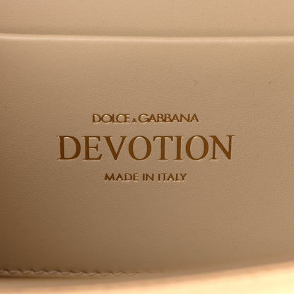 Dolce & Gabbana Metallic Nappa Small Devotion Envelope Top Handle Bag  Gold 6 of 10