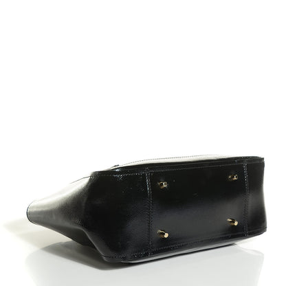 Burberry Patent Somerford Tote Black 4 of 12