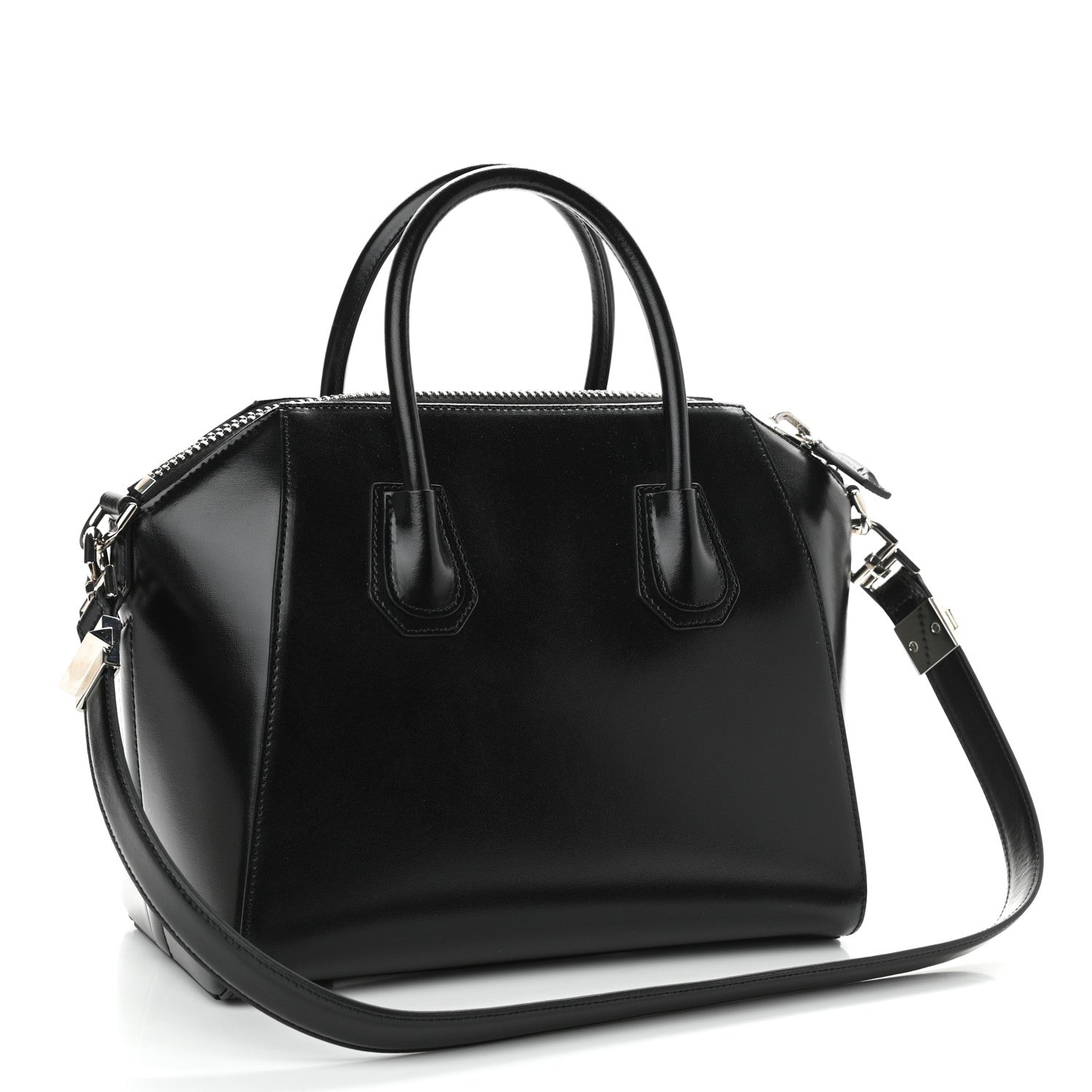 Givenchy Shiny Lord Calfskin Small Antigona Black 3 of 10