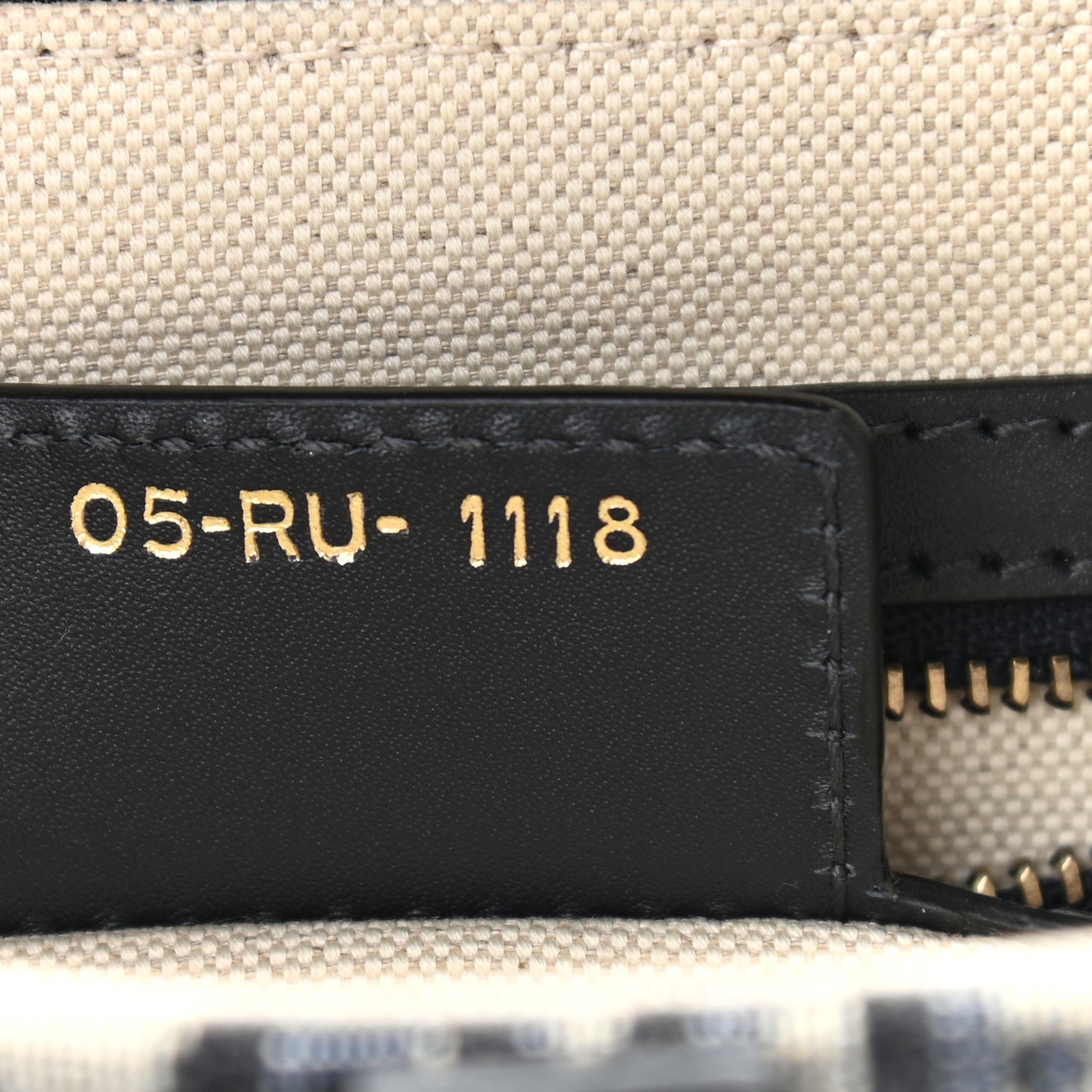 Oblique Saddle Bag Blue