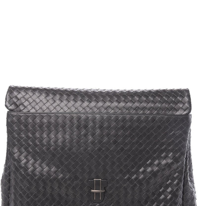 Bottega Veneta Nappa Intrecciato VN Briefcase Black 10 of 11