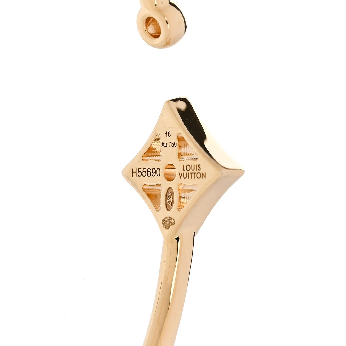 18K Yellow Gold Diamond Idylle Blossom Twist Bracelet