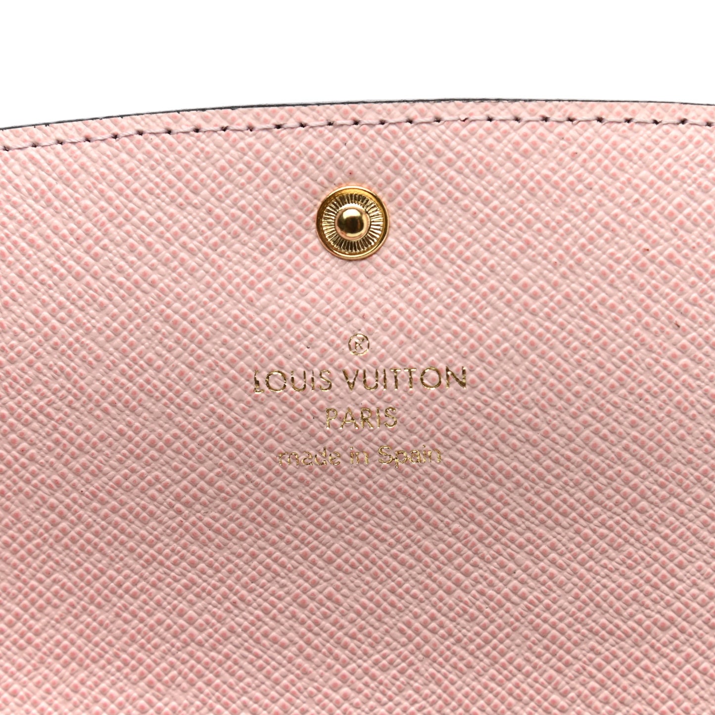Monogram Emilie Wallet Rose Ballerine