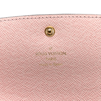 Louis Vuitton Monogram Emilie Wallet Rose Ballerine 6 of 7