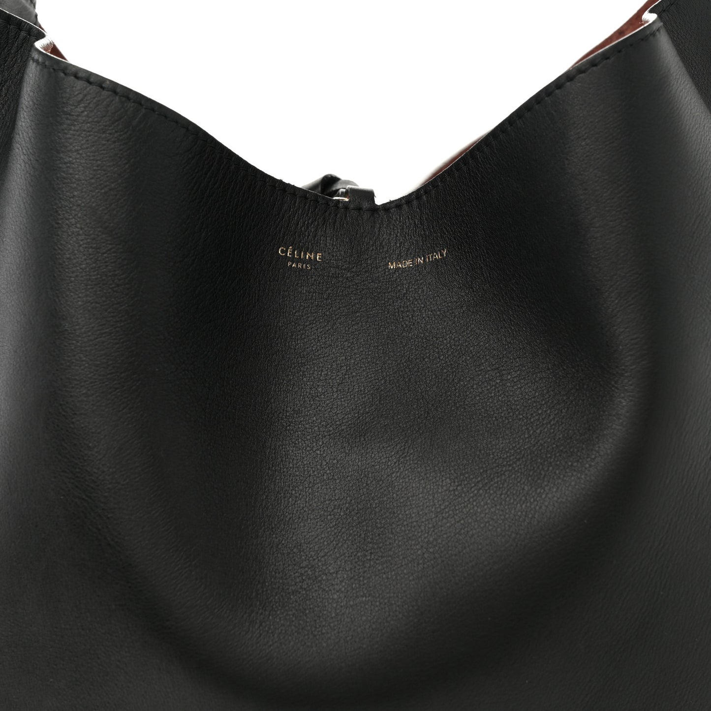 Supple Calfskin Hobo Black
