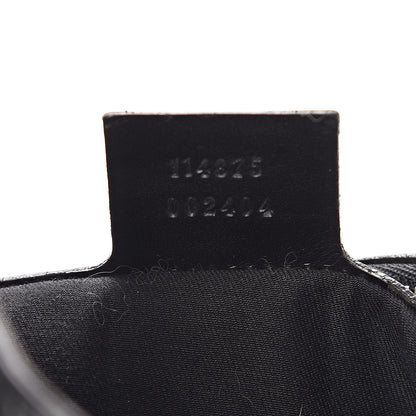 Gucci Monogram Web Reins Shoulder Bag Black 7 of 13