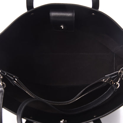 Saint Laurent Calfskin Medium Amber Tote Black 5 of 12