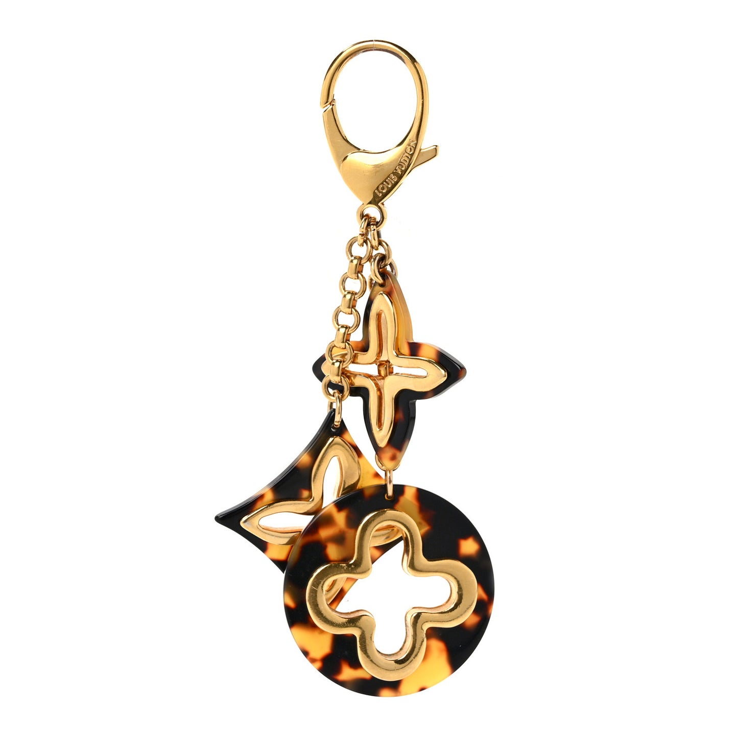 Insolence Bag Charm Ecaille