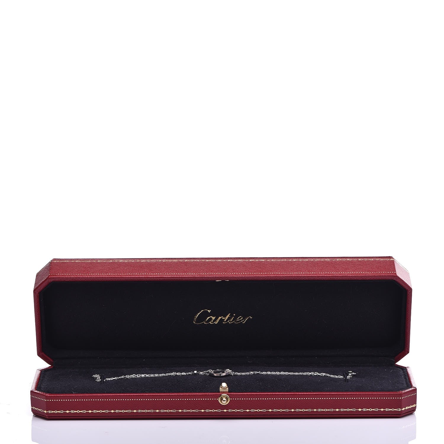 Cartier 18K White Gold Diamond LOVE Bracelet 5 of 5