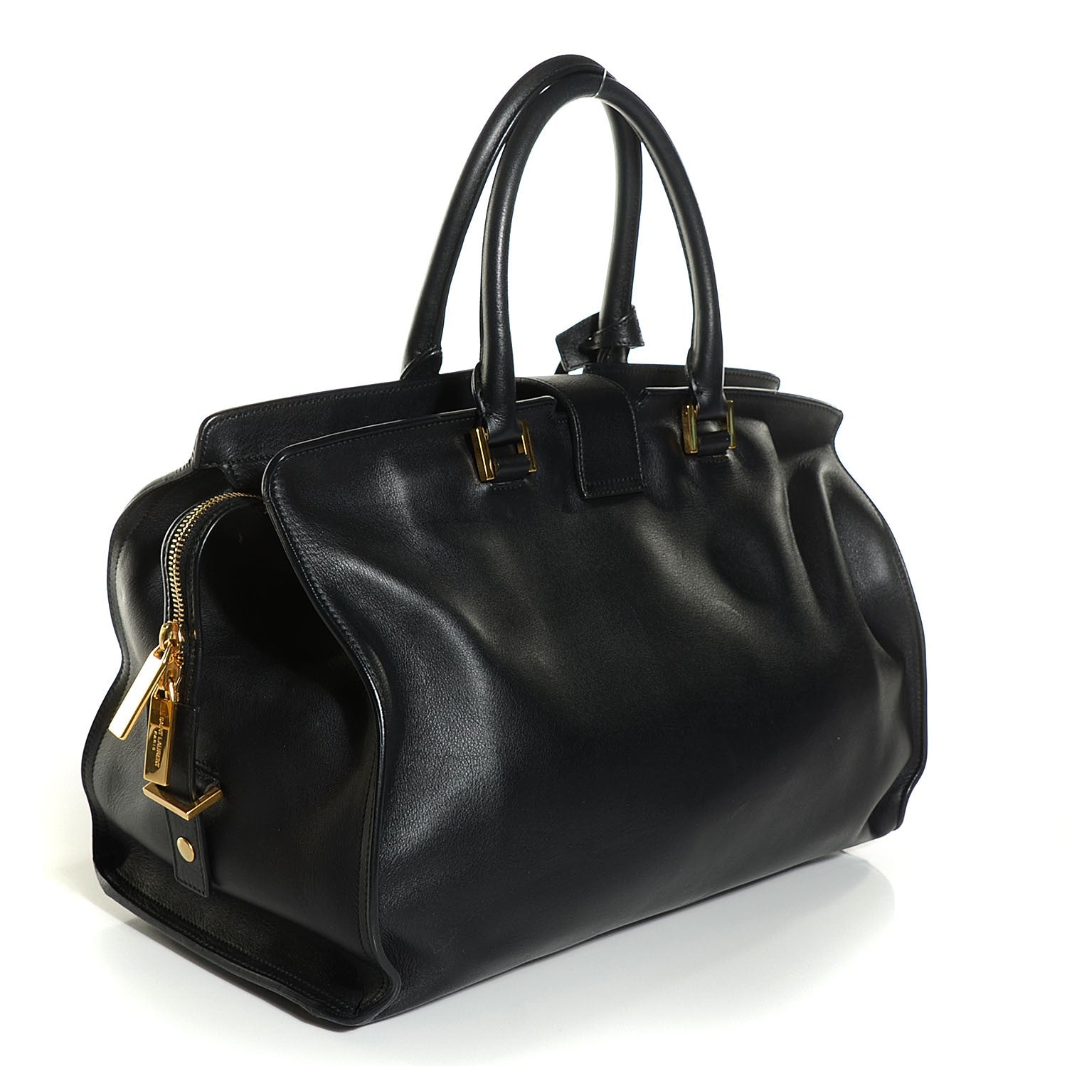 Saint Laurent Calfskin Medium Classic Y Cabas Black 3 of 9