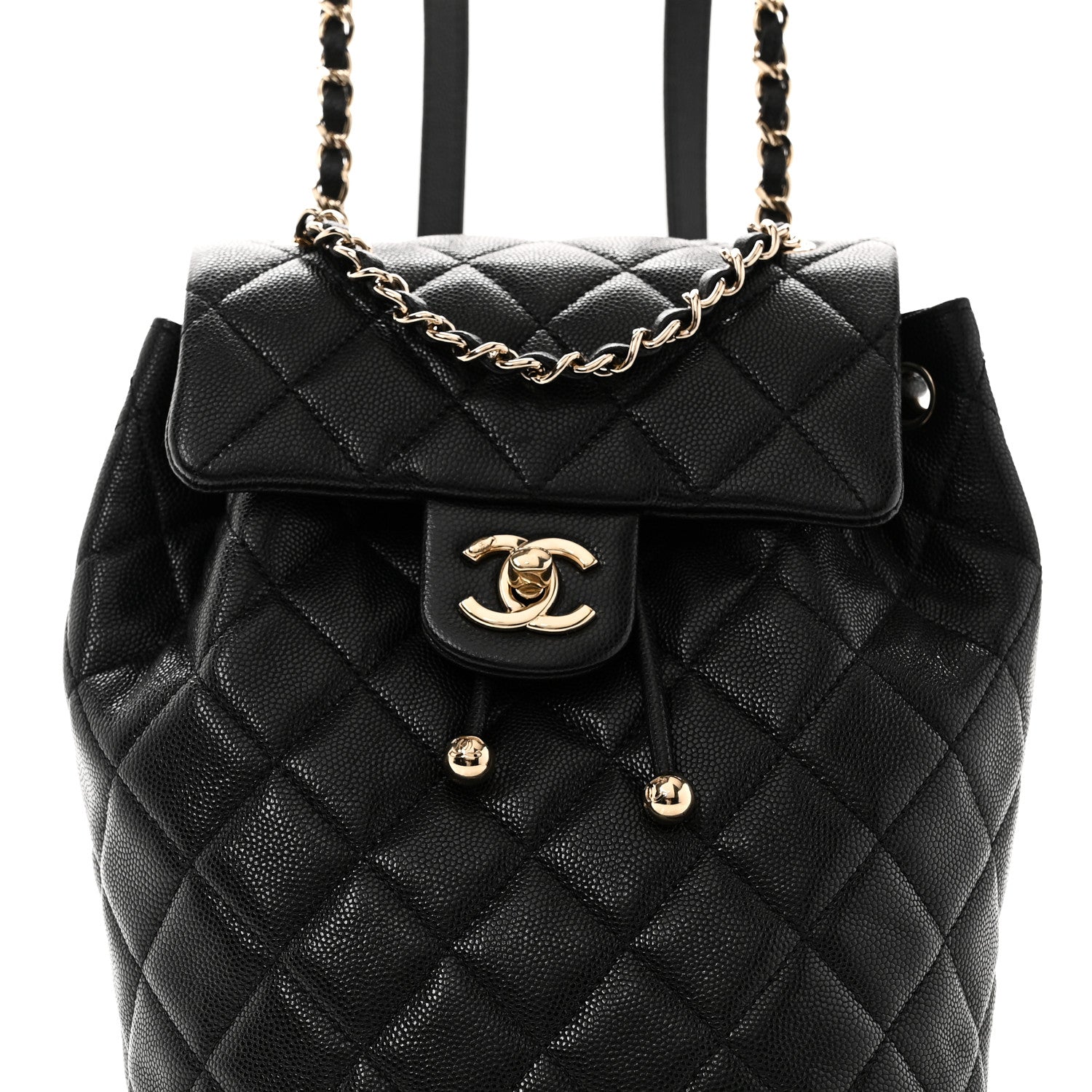 Chanel Caviar Quilted Mini Urban Spirit Backpack Black 8 of 11