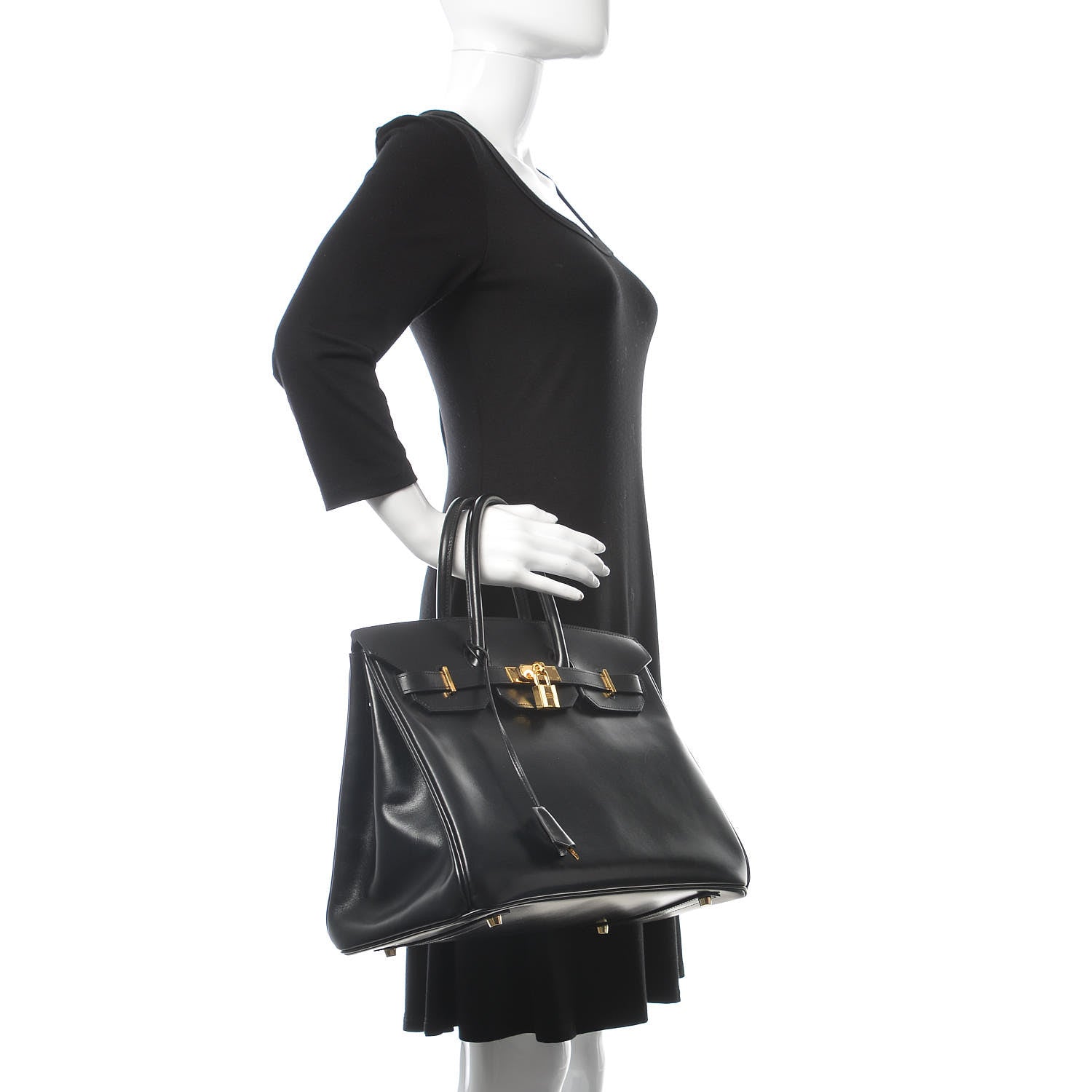 Hermes Box Birkin 35 Black 2 of 33