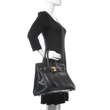 Hermes Box Birkin 35 Black 2 of 33