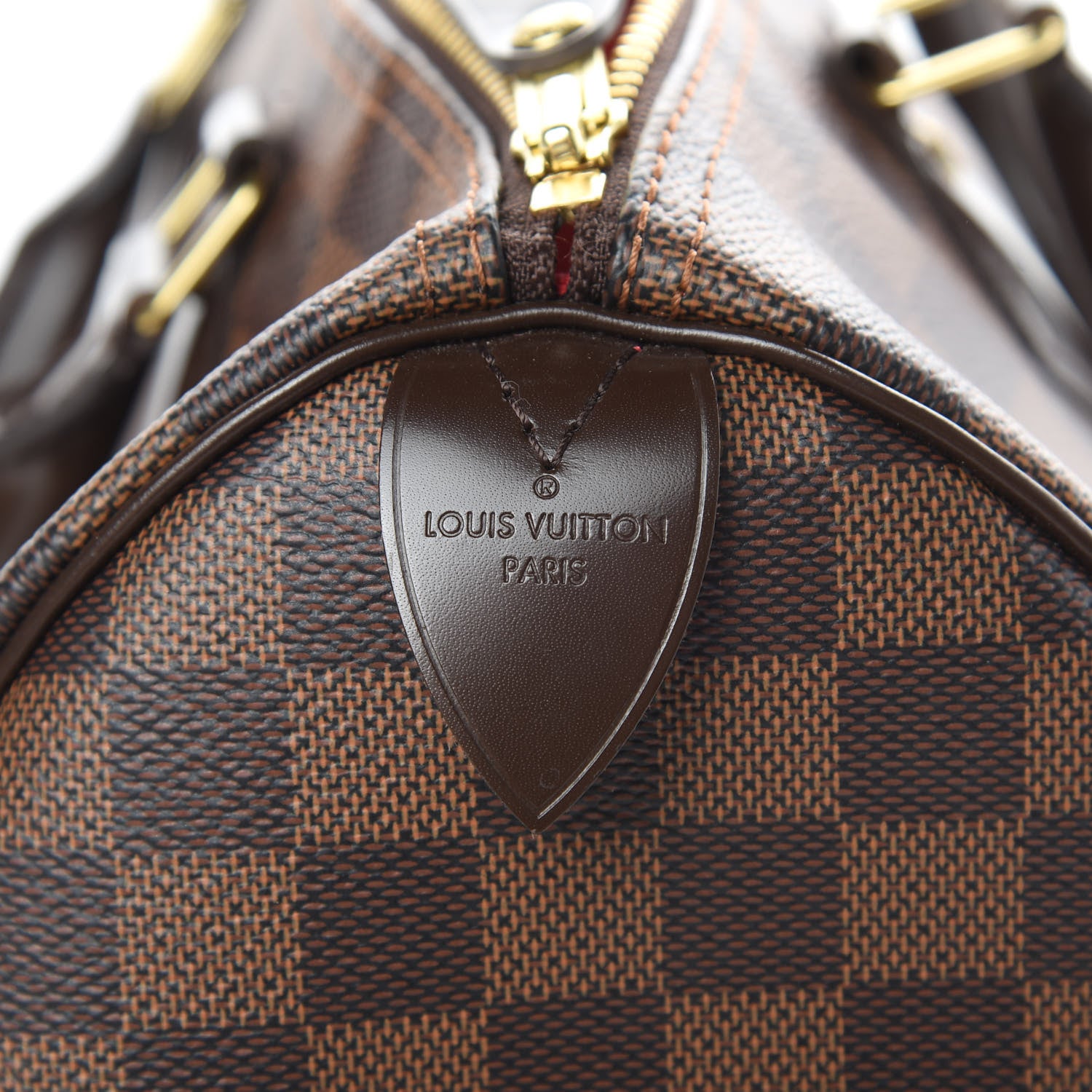 Louis Vuitton Damier Ebene Speedy 30 6 of 16
