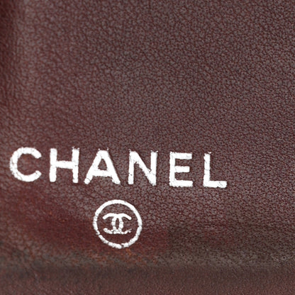 Chanel Lambskin Quilted Large Flap Wallet Black 6 of 9
