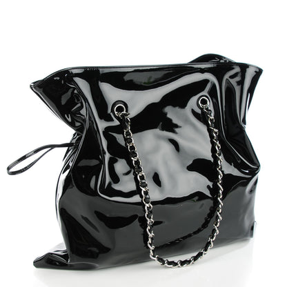 Chanel Patent Crystal Strass Bonbons Tote Black 3 of 6