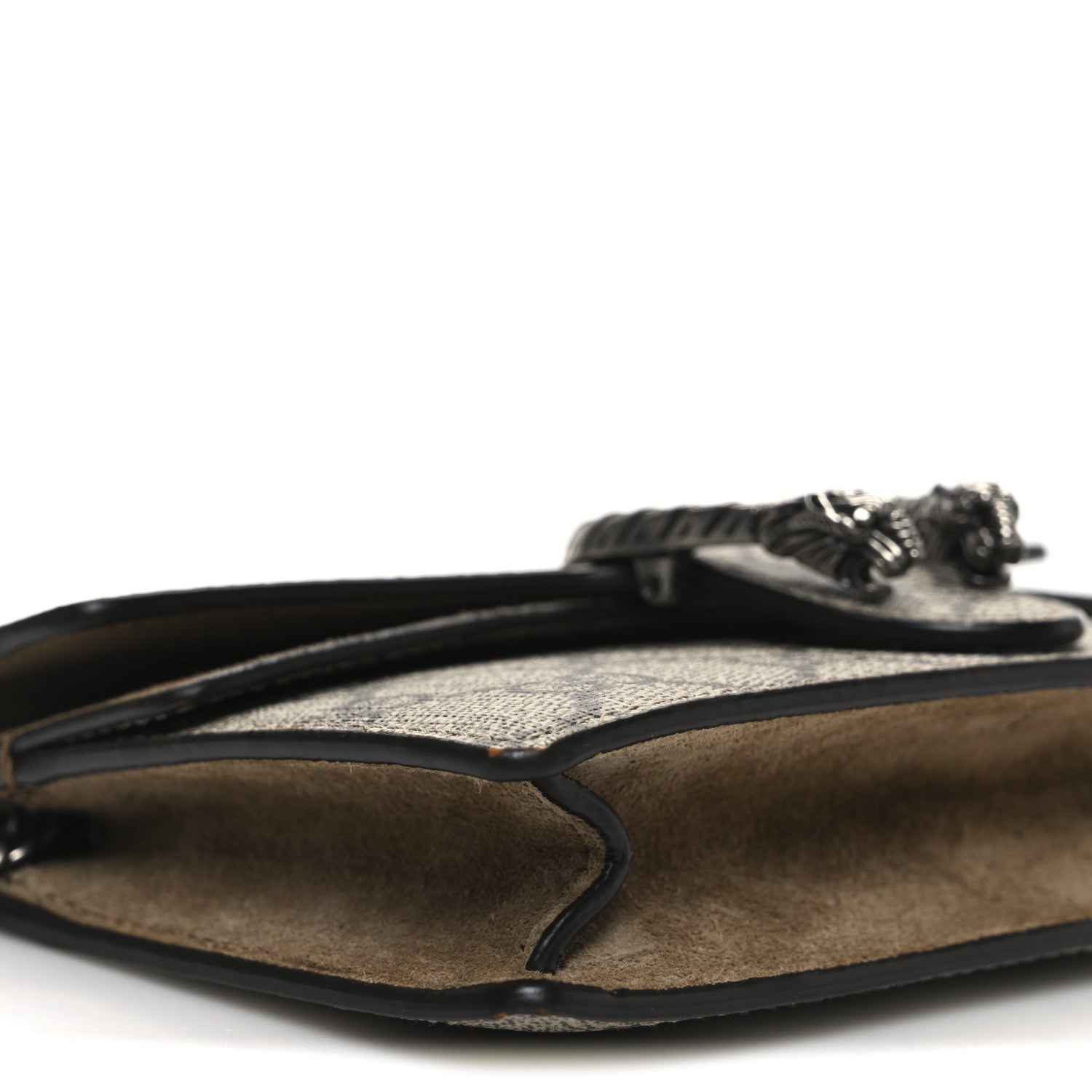 Gucci GG Supreme Monogram Super Mini Dionysus Shoulder Bag Taupe 8 of 9