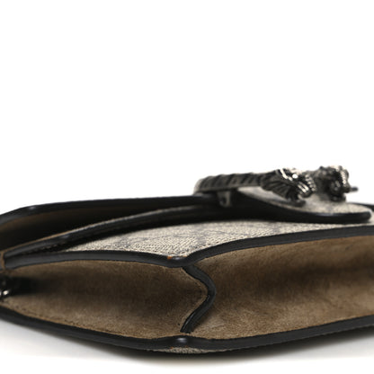Gucci GG Supreme Monogram Super Mini Dionysus Shoulder Bag Taupe 8 of 9