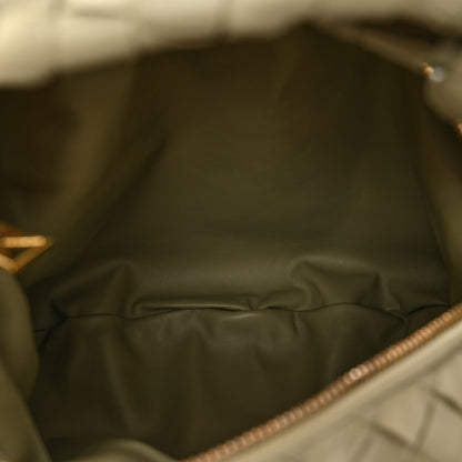Bottega Veneta Nappa Intrecciato Teen Jodie Hobo Travertine 5 of 10
