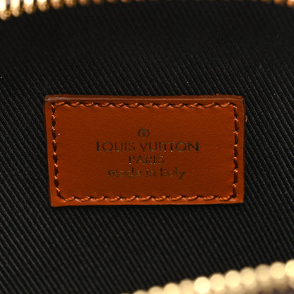 Louis Vuitton X NBA Grained Calfskin Monogram Trunk Backpack Pouch Bag Charm Key Ring Brown Multicolor 6 of 6