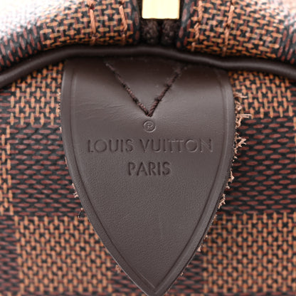 Louis Vuitton Damier Ebene Speedy 30 6 of 11