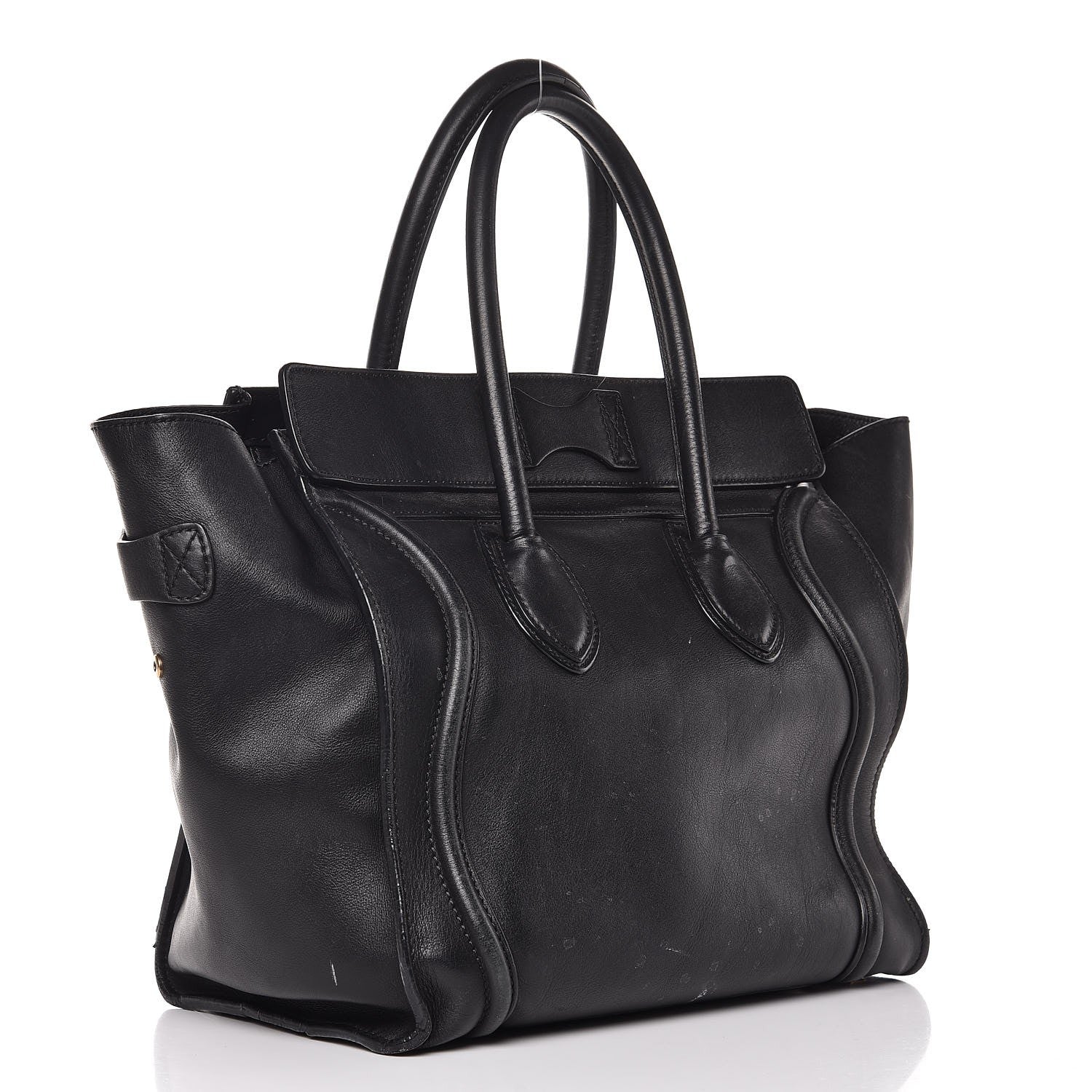 Celine Smooth Calfskin Mini Luggage Black 3 of 20