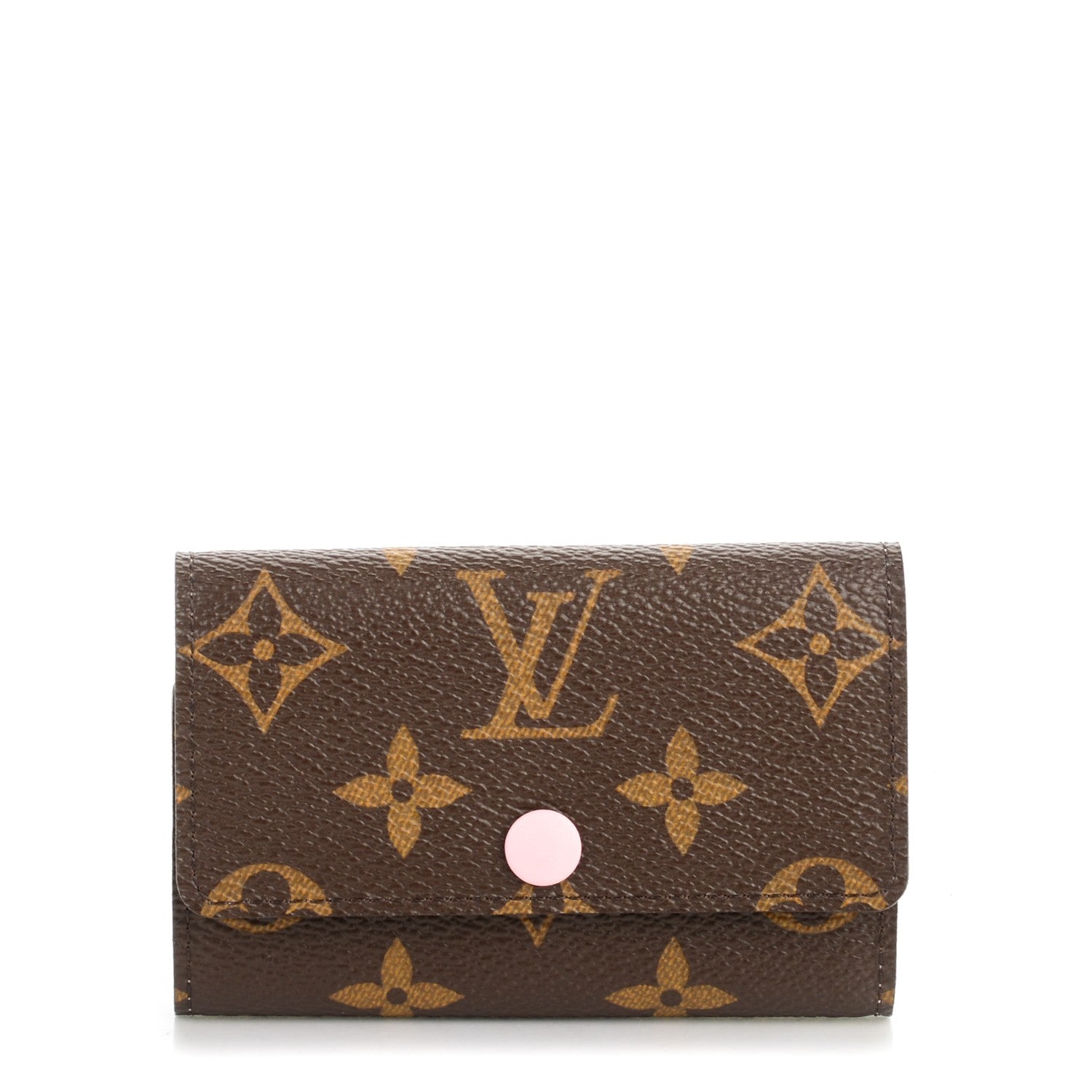 Louis Vuitton Monogram Multicles 6 Key Holder Rose Ballerine 1 of 7