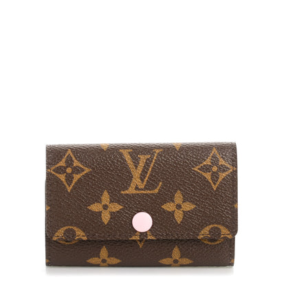 Louis Vuitton Monogram Multicles 6 Key Holder Rose Ballerine 1 of 7