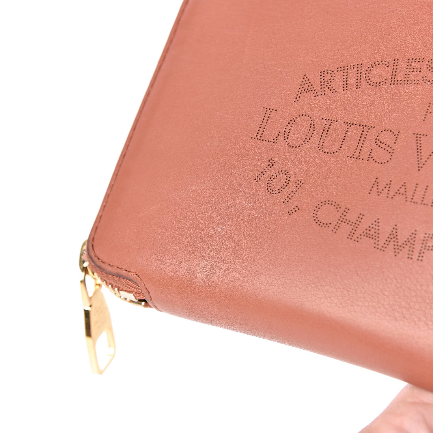 Louis Vuitton Veau Soie Iena Wallet Terracotta 8 of 10