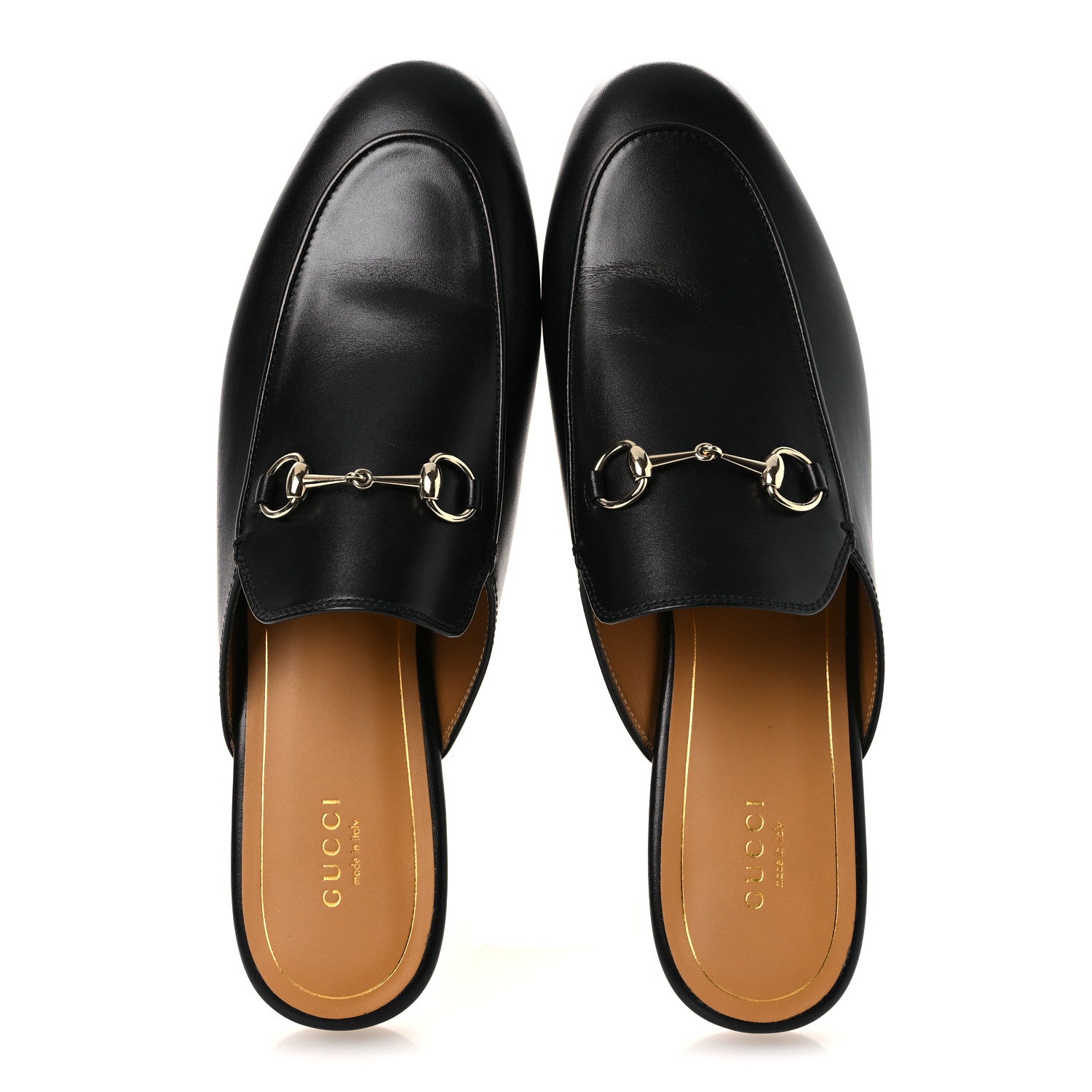Gucci Calfskin Womens Princetown Slippers 41 Black 2 of 11