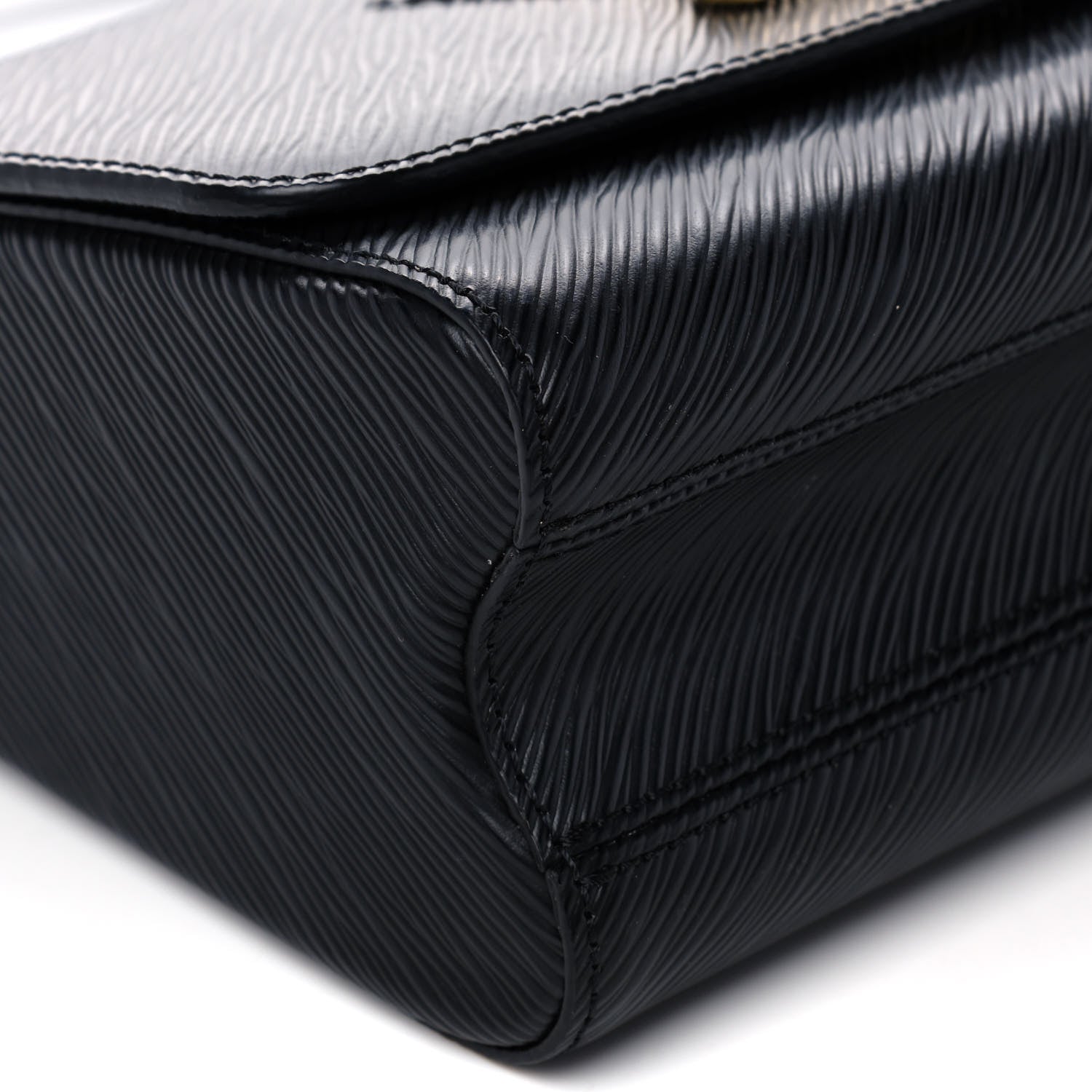 Louis Vuitton Epi Twist Shoulder Bag MM Black 9 of 10
