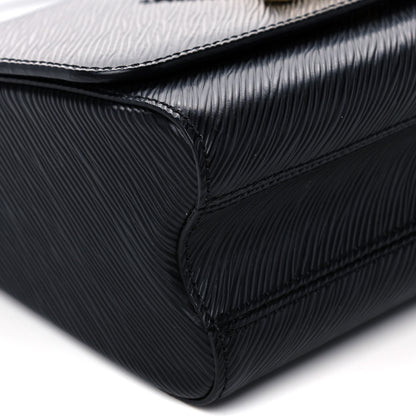 Louis Vuitton Epi Twist Shoulder Bag MM Black 9 of 10