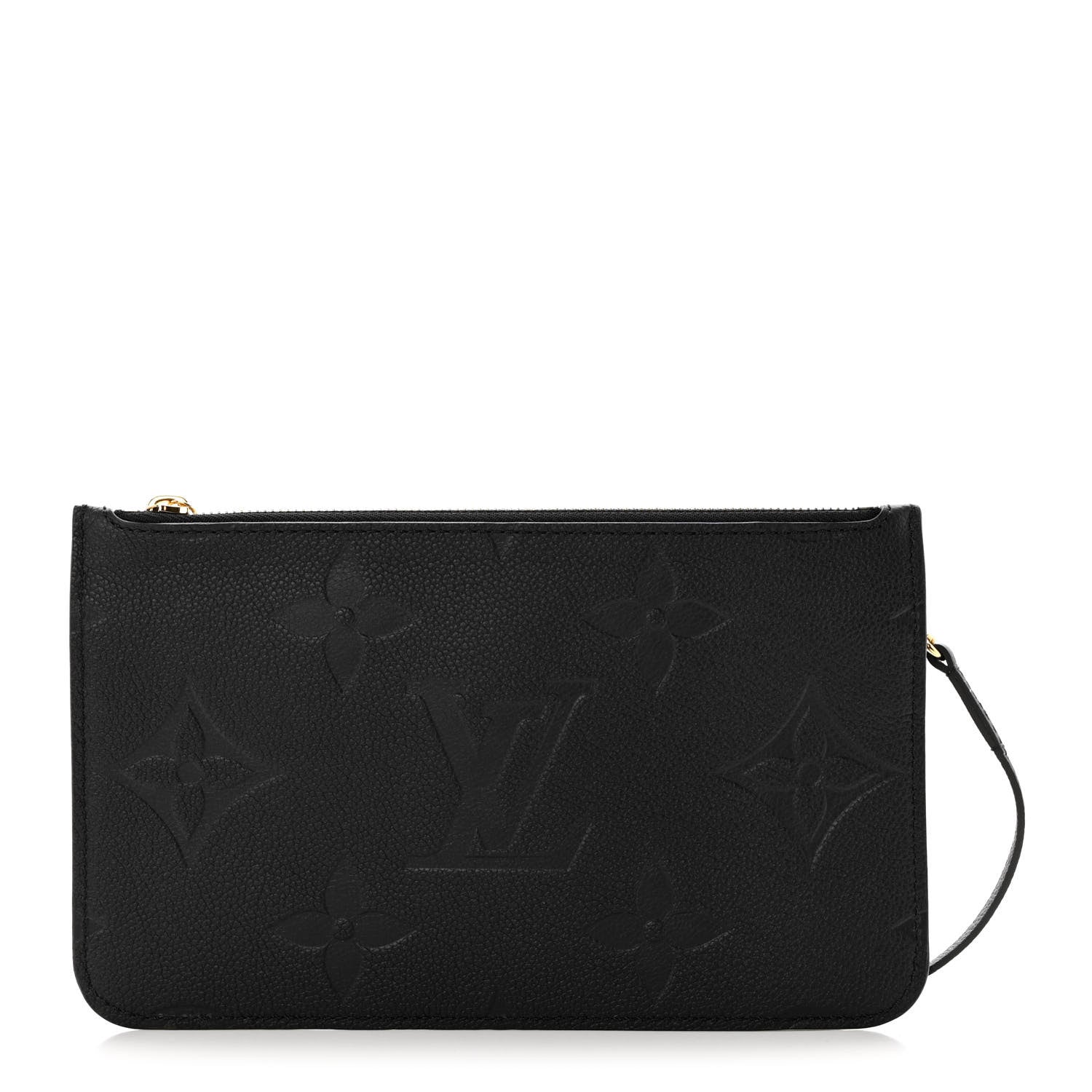 Louis Vuitton Empreinte Monogram Giant Neverfull MM Pochette Black 1 of 6
