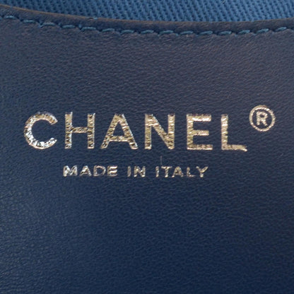 Chanel Calfskin Large Just Mademoiselle Blue 15 of 21