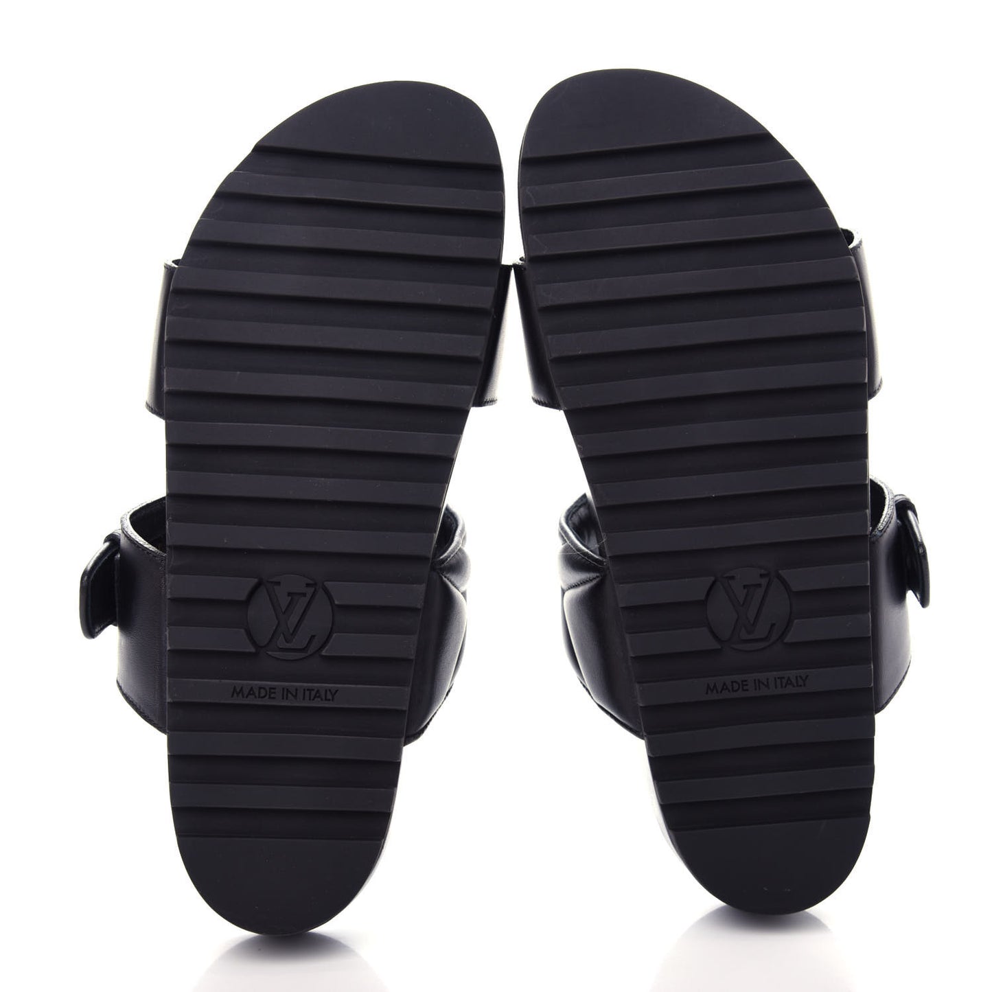 Calfskin New Wave Bom Dia Mule Sandals 36 Black