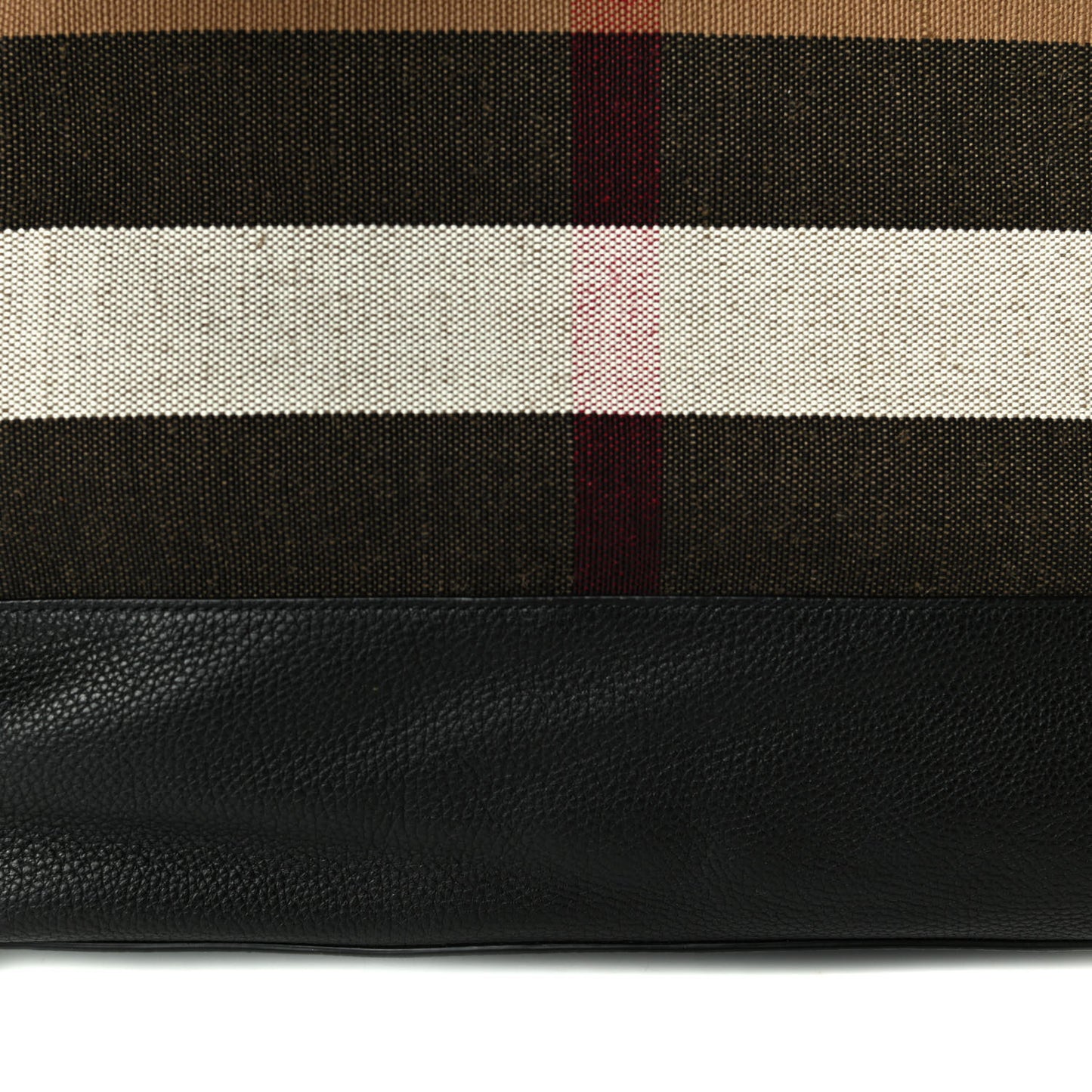 Canvas Check Armley Folding Messenger Black