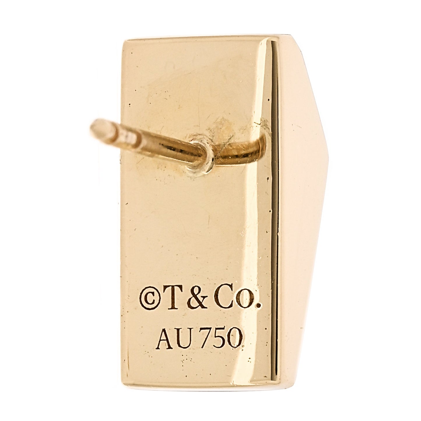 18K Yellow Gold Diamond Out of Retirement Earrings