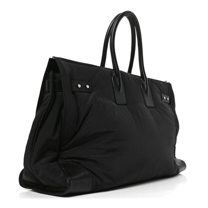Saint Laurent Nylon Calfskin 48H Sac De Jour Duffle Black 2 of 9