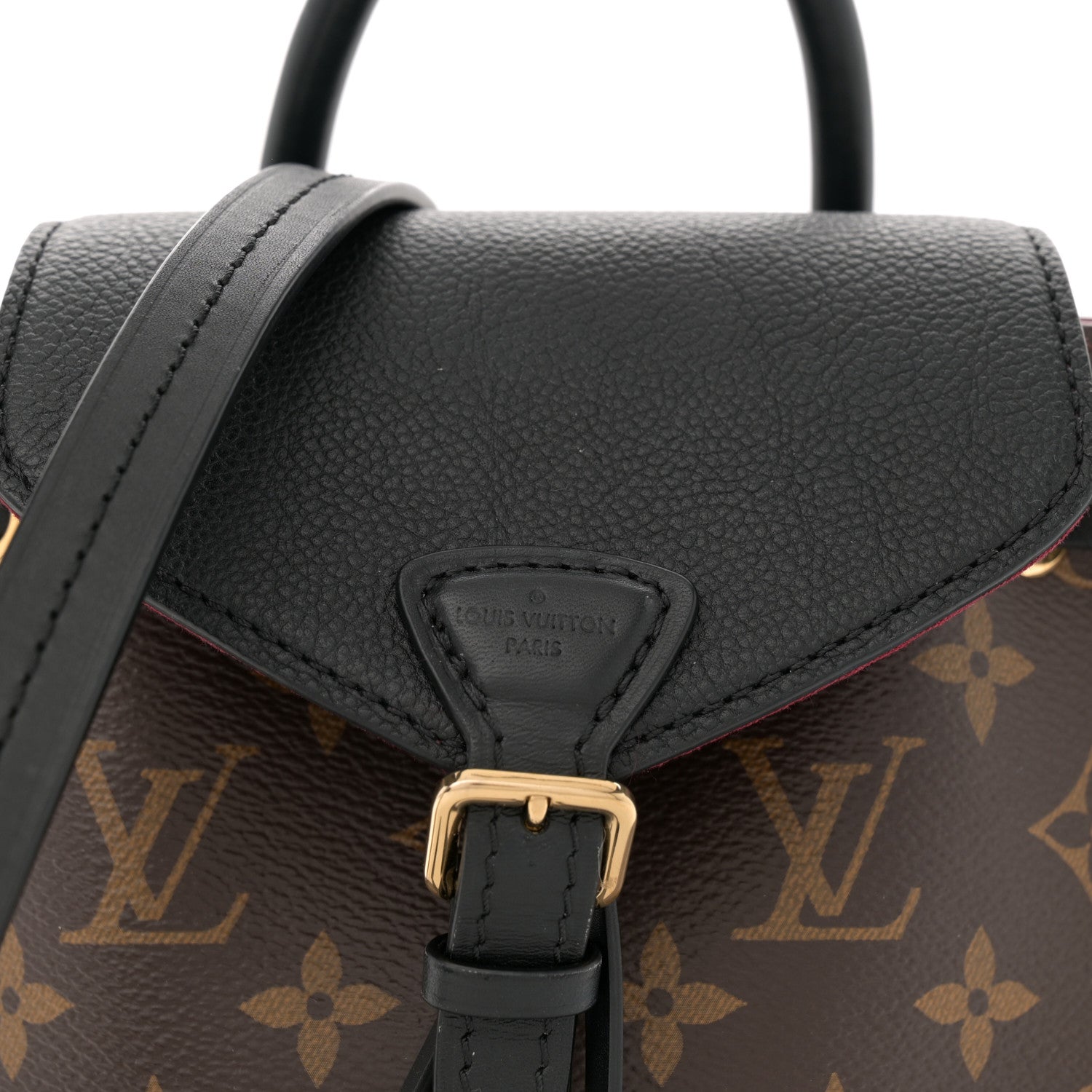Louis Vuitton Monogram BB Montsouris NM Backpack Black 7 of 9