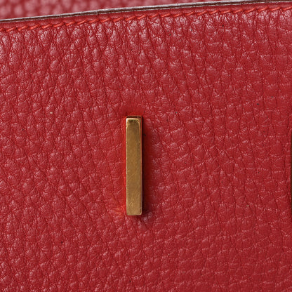 Hermes Ardennes Birkin 40 Rouge Vif 15 of 33