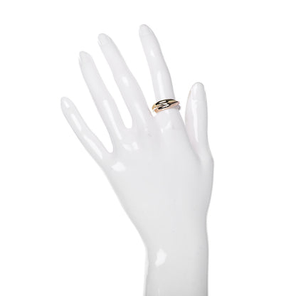 Cartier 18K Pink Yellow White Gold Small Trinity Ring 52 6 2 of 6