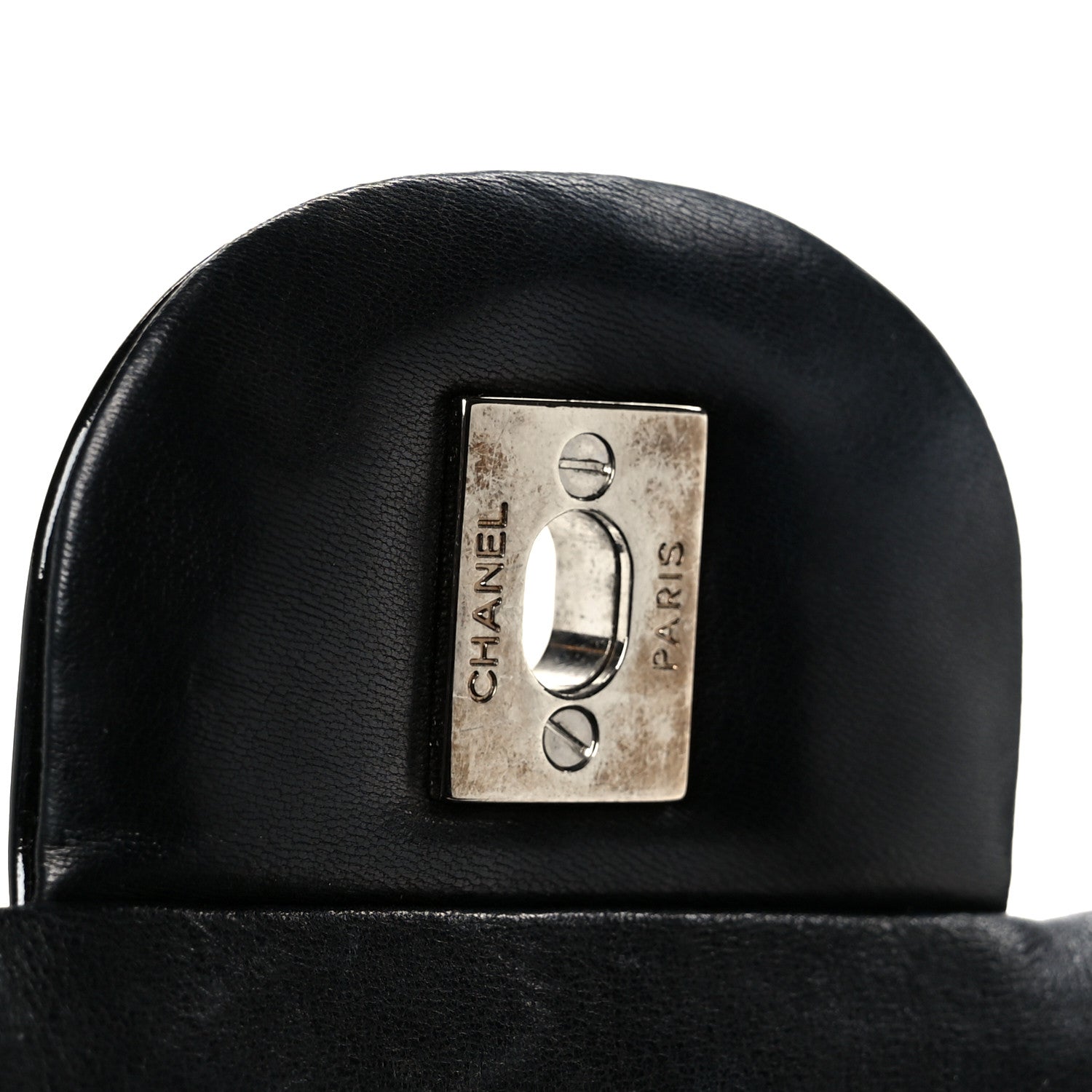 Chanel Patent Quilted Maxi Double Flap Black 7 of 11
