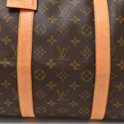 Louis Vuitton Monogram Keepall Bandouliere 55 18 of 23