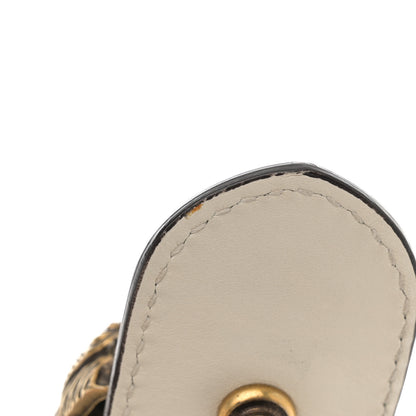 Gucci Calfskin Bamboo Web Medium Dionysus Top Handle Bag White Blue Hibiscus Red 15 of 20