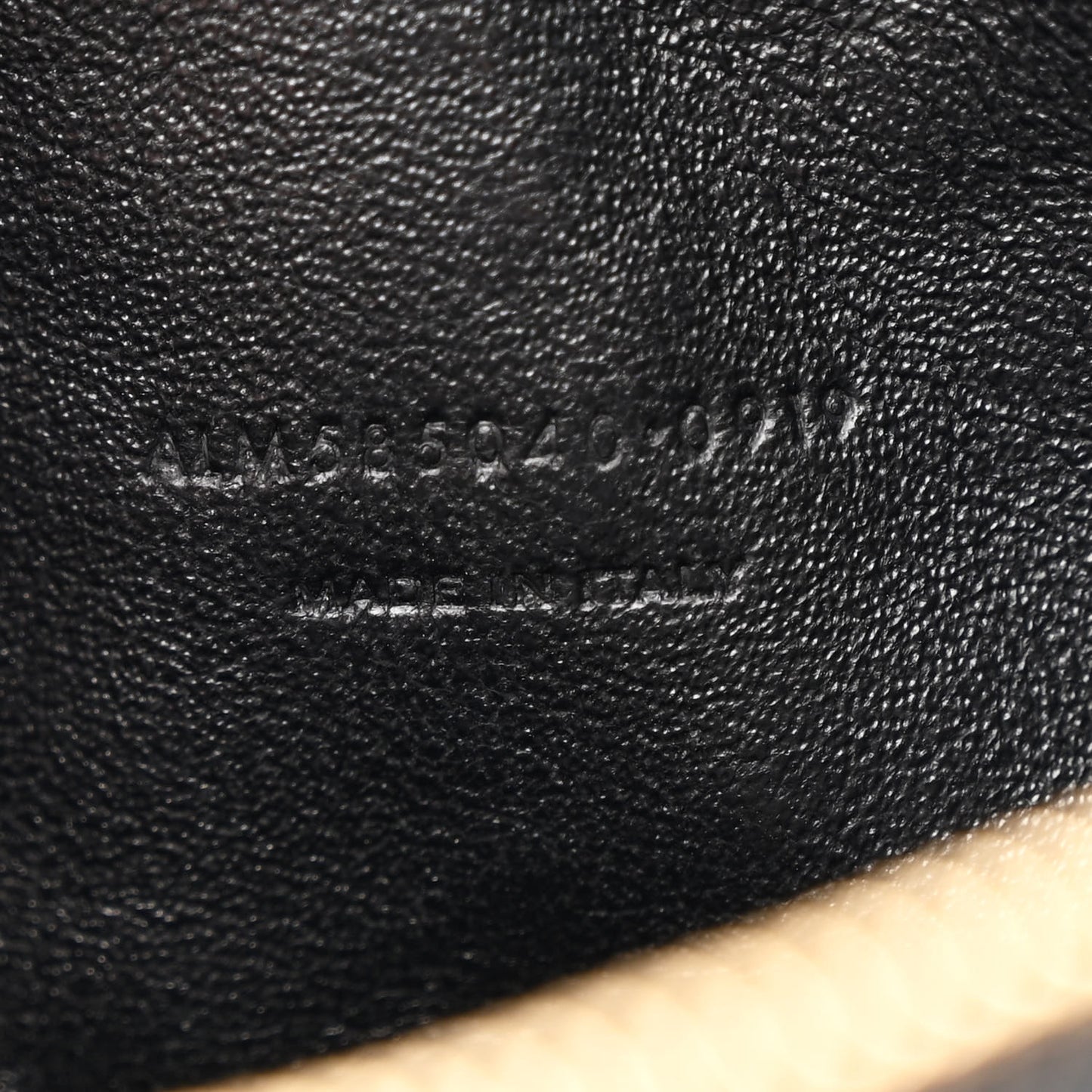 Grain De Poudre Matelasse Monogram Mini Lou Camera Bag Dark Smog