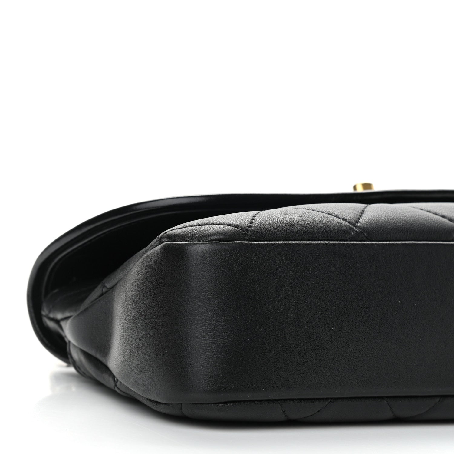 Chanel Lambskin Quilted Small La Parisienne Top Handle Flap Black 8 of 11