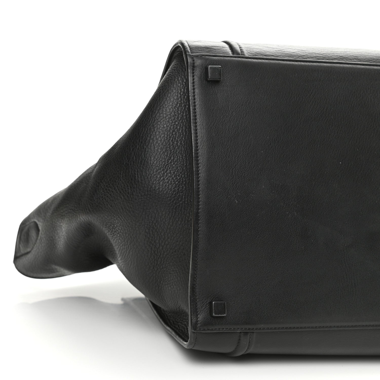 Celine Grained Calfskin Medium Phantom Luggage Black 9 of 10